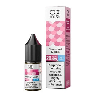 Box of 10 - OX Mist 10ML Nic Salts