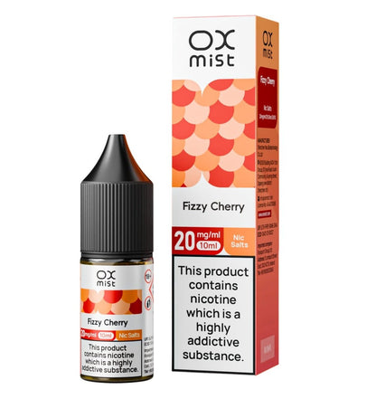 Box of 10 - OX Mist 10ML Nic Salts
