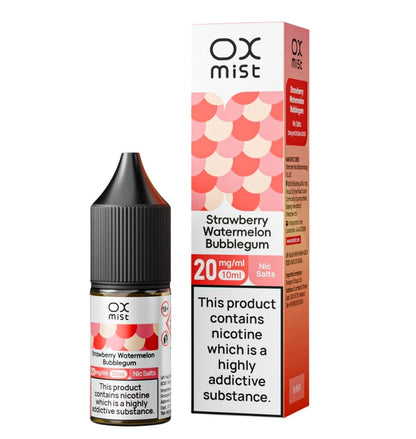 Box of 10 - OX Mist 10ML Nic Salts