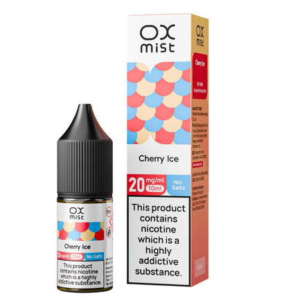 Box of 10 - OX Mist 10ML Nic Salts