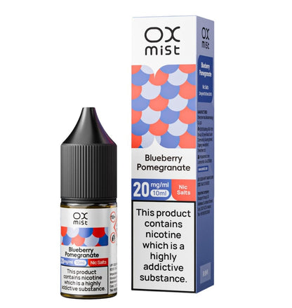 Box of 10 - OX Mist 10ML Nic Salts