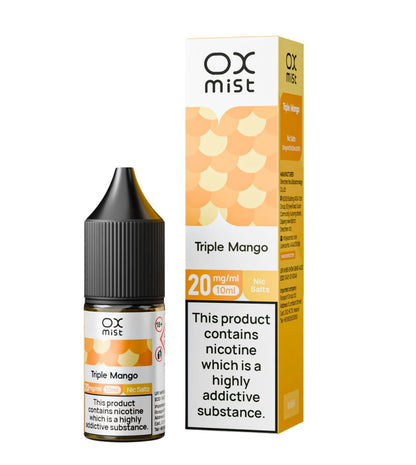 Box of 10 - OX Mist 10ML Nic Salts