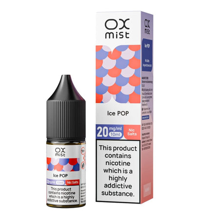 Box of 10 - OX Mist 10ML Nic Salts