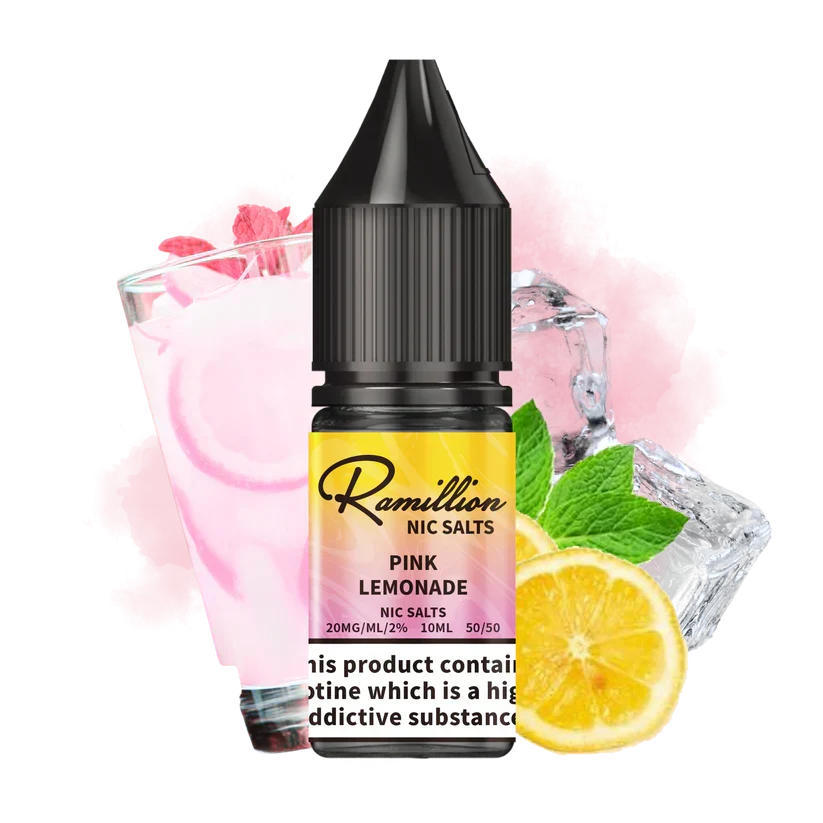 Box of 10- Ramillion 10ml E-liquid Nic Salt