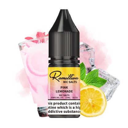Box of 10- Ramillion 10ml E-liquid Nic Salt