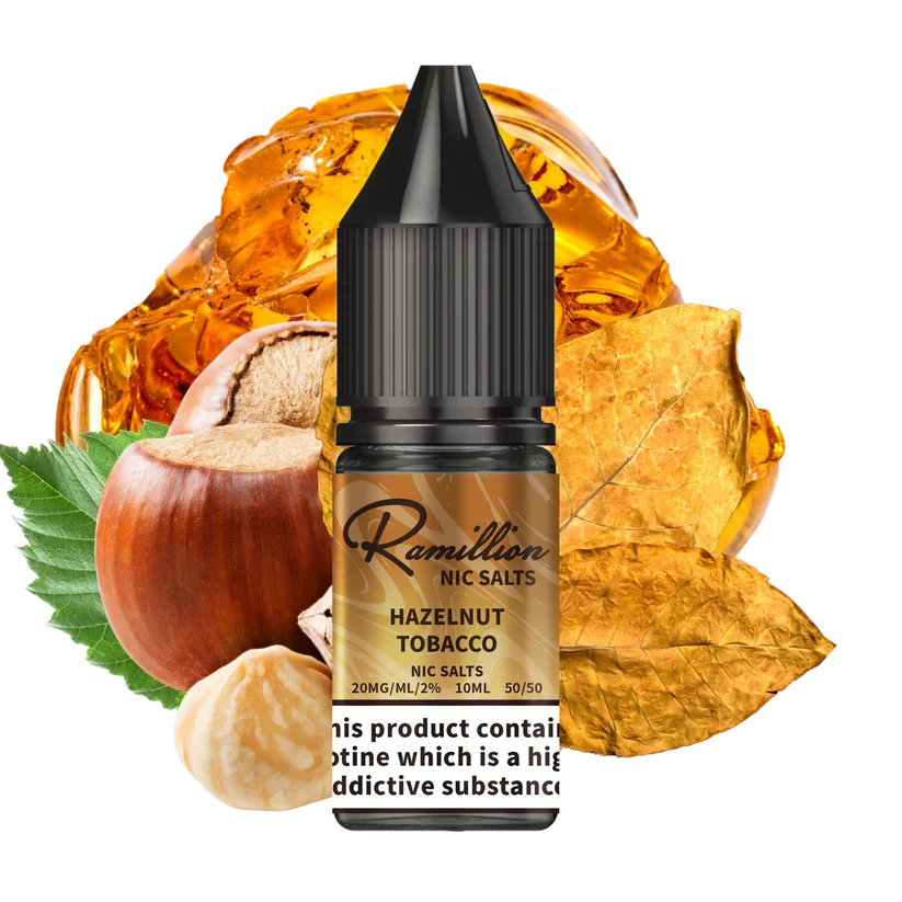 Box of 10- Ramillion 10ml E-liquid Nic Salt