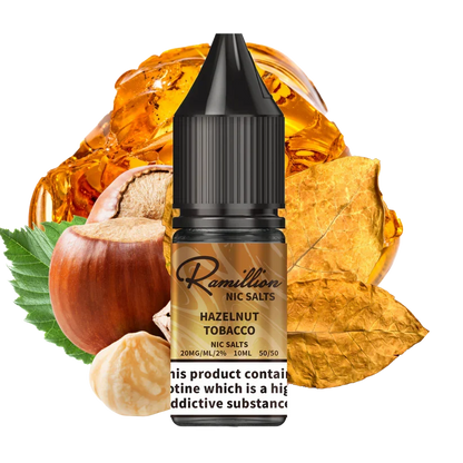 Box of 10- Ramillion 10ml E-liquid Nic Salt
