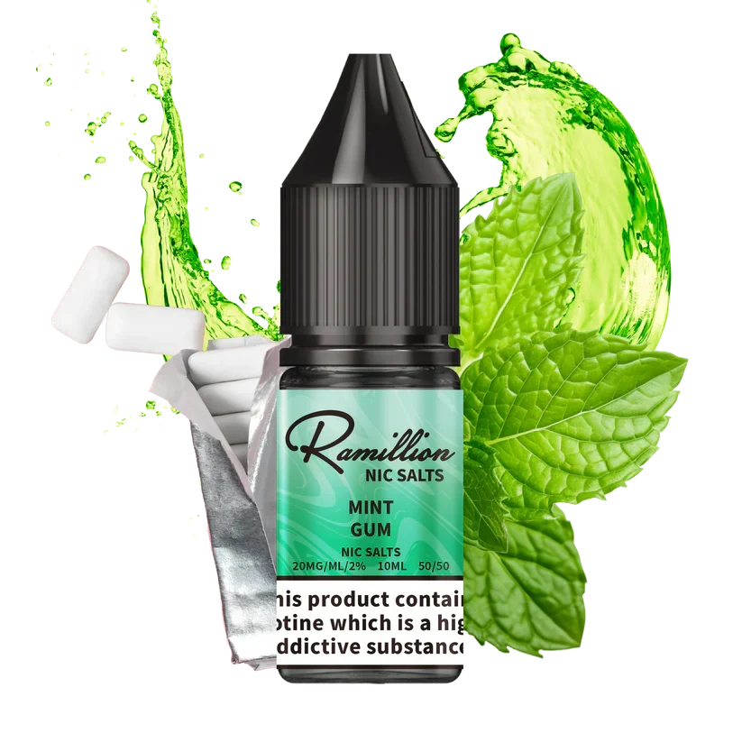 Box of 10- Ramillion 10ml E-liquid Nic Salt