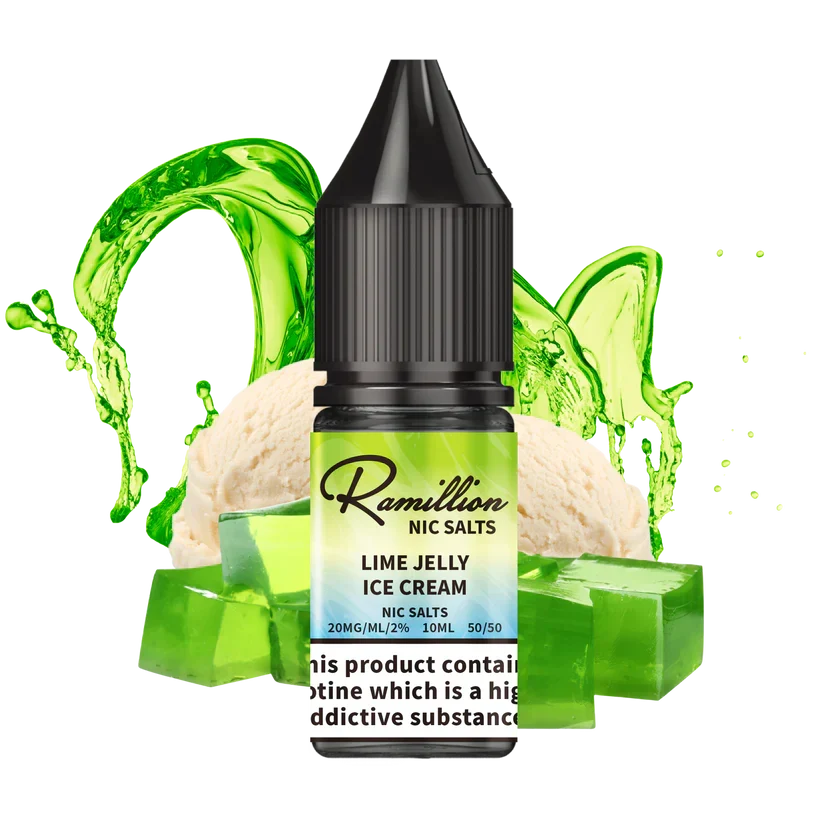Box of 10- Ramillion 10ml E-liquid Nic Salt