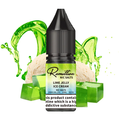 Box of 10- Ramillion 10ml E-liquid Nic Salt