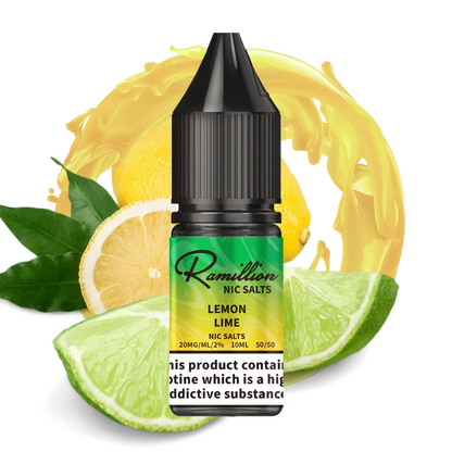 Box of 10- Ramillion 10ml E-liquid Nic Salt