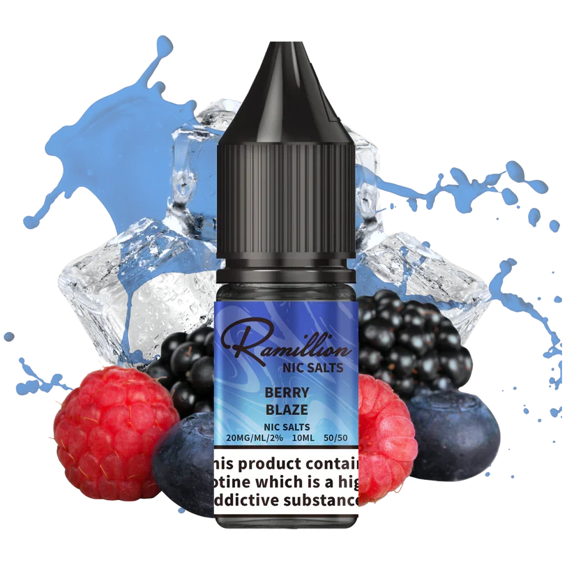 Box of 10- Ramillion 10ml E-liquid Nic Salt