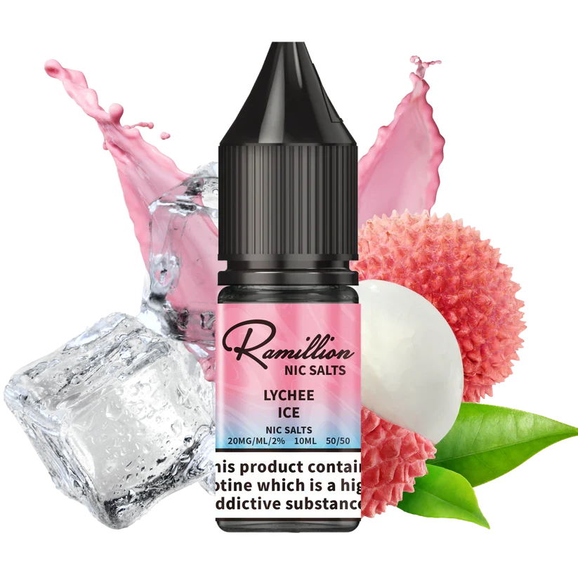 Box of 10- Ramillion 10ml E-liquid Nic Salt