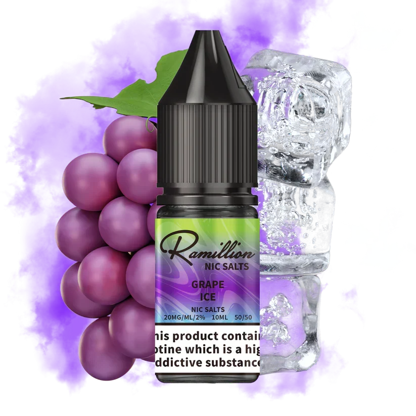 Box of 10- Ramillion 10ml E-liquid Nic Salt
