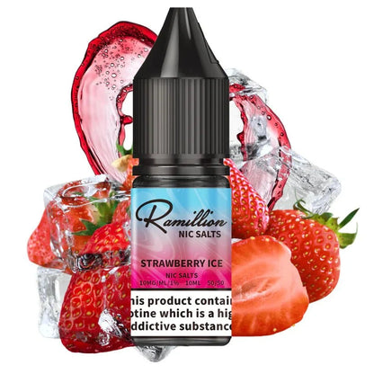 Box of 10- Ramillion 10ml E-liquid Nic Salt