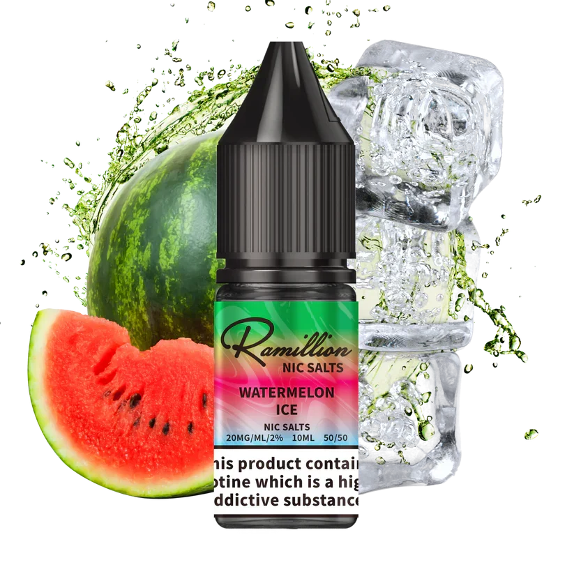 Box of 10- Ramillion 10ml E-liquid Nic Salt