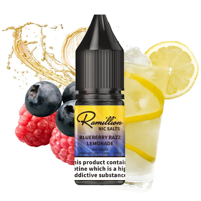 Box of 10- Ramillion 10ml E-liquid Nic Salt