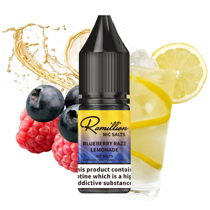 Box of 10- Ramillion 10ml E-liquid Nic Salt