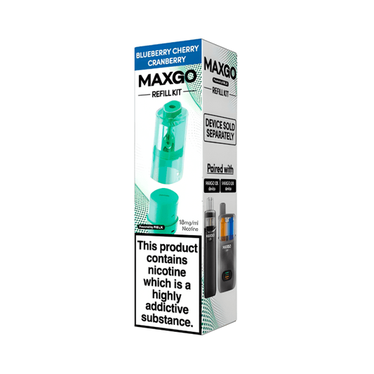 Box of 10 - Relx Maxgo 12K/33K Prefilled Pods Refill