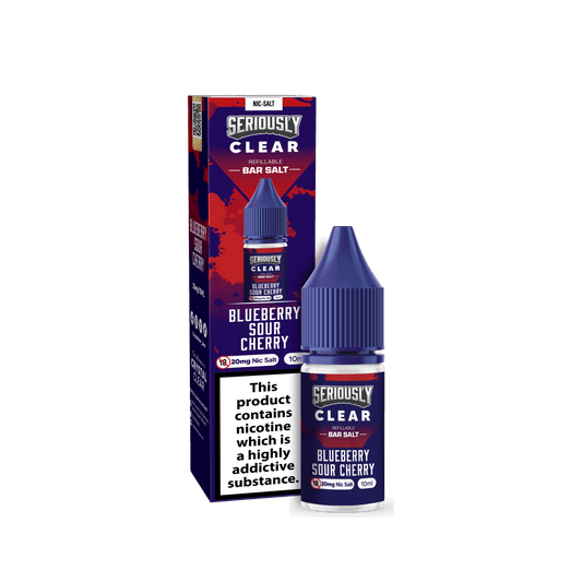 Box of 10 - Serioulsy Clear Nic Salt