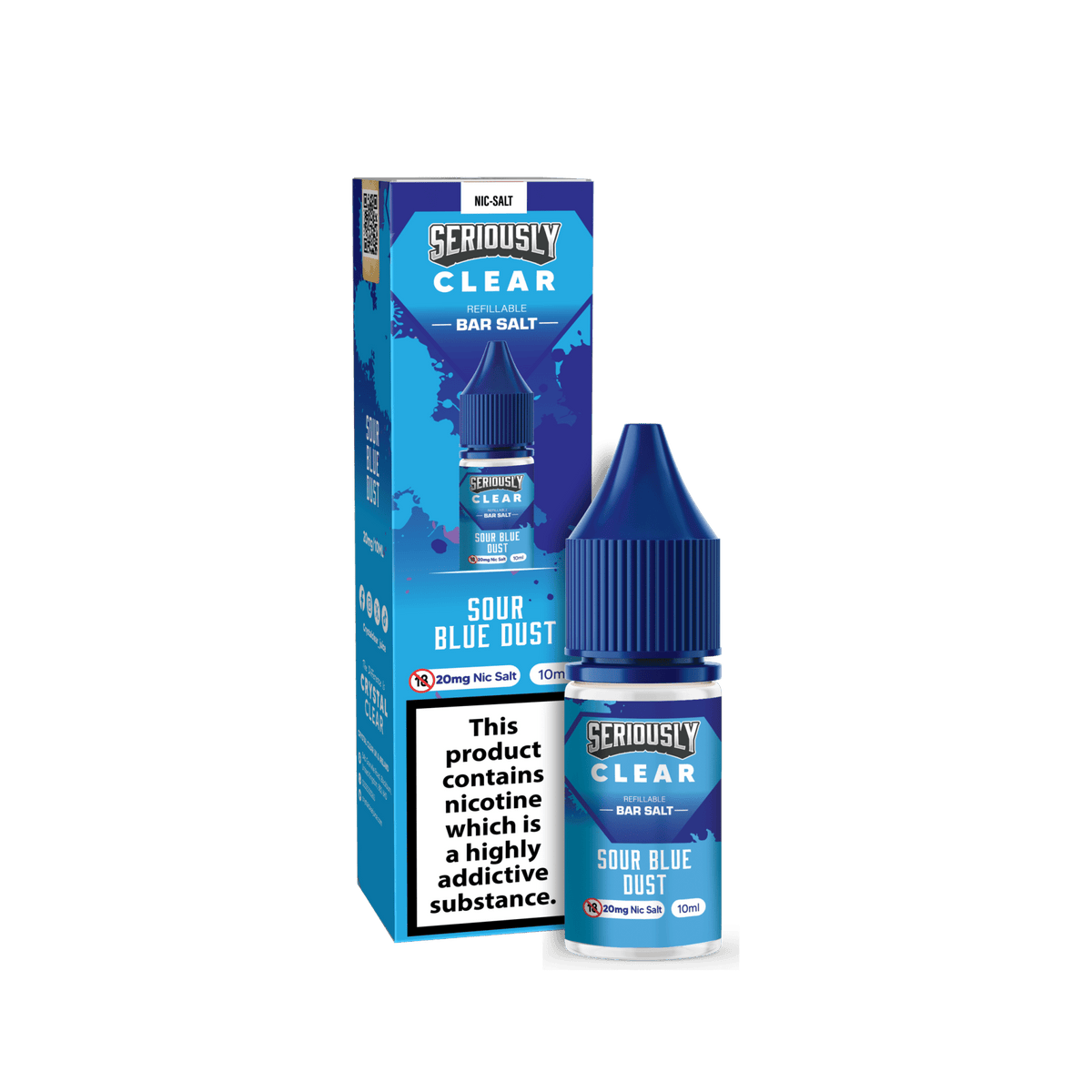 Box of 10 - Serioulsy Clear Nic Salt