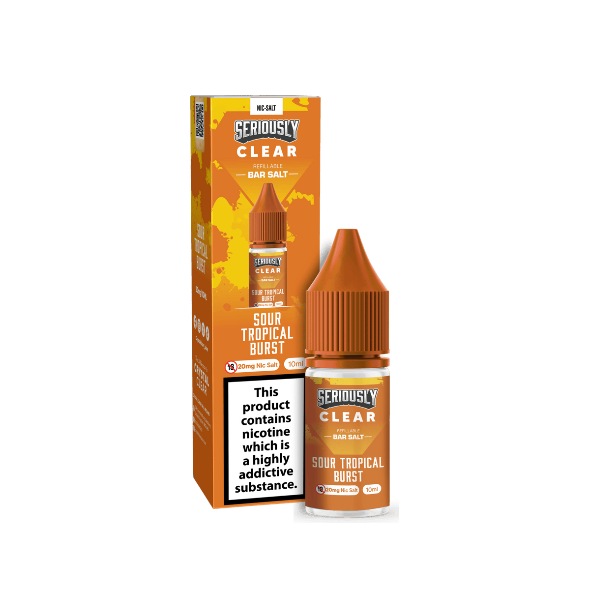 Box of 10 - Serioulsy Clear Nic Salt