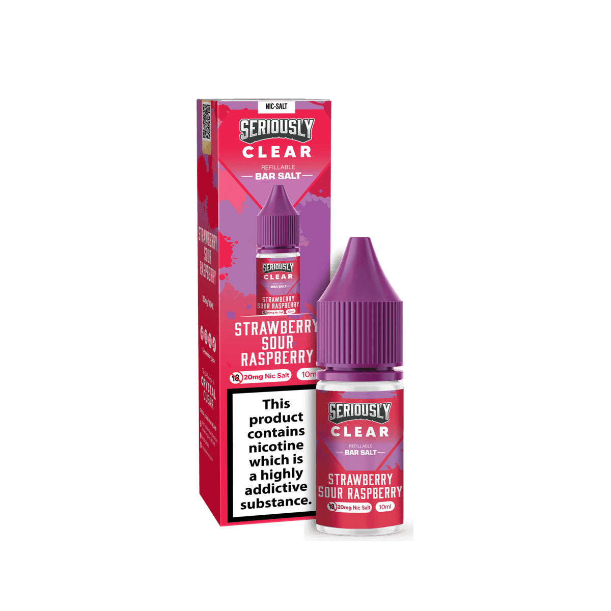 Box of 10 - Serioulsy Clear Nic Salt