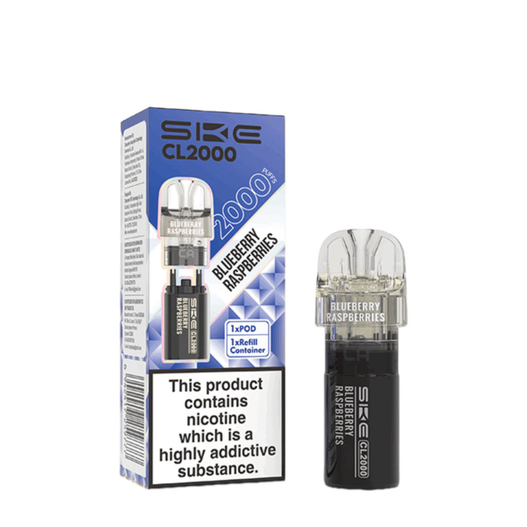 Box of 10 - SKE CL2000 Prefilled Replacement Pods