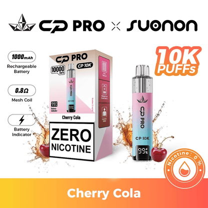 CP Pro CP10K Zero Nicotine (0mg) Prefilled Kit (Box of 5)