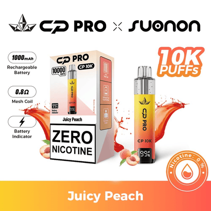 CP Pro CP10K Zero Nicotine (0mg) Prefilled Kit (Box of 5)