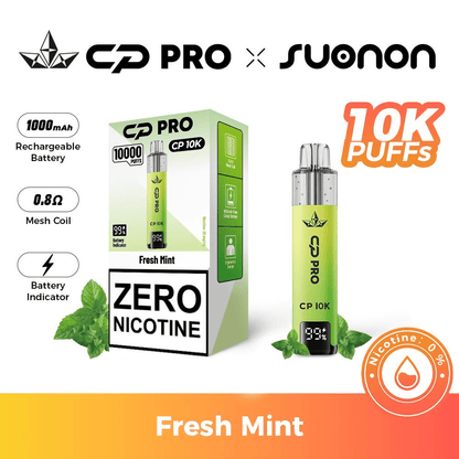CP Pro CP10K Zero Nicotine (0mg) Prefilled Kit (Box of 5)