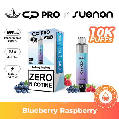 CP Pro CP10K Zero Nicotine (0mg) Prefilled Kit (Box of 5)
