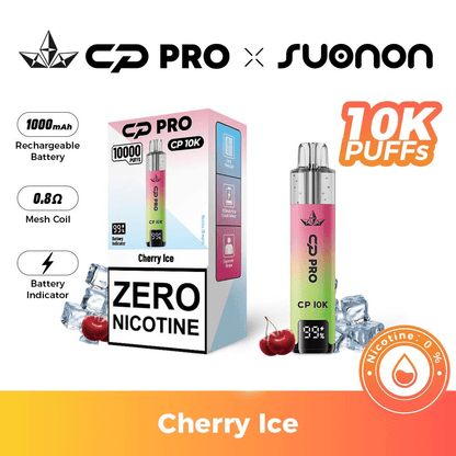 CP Pro CP10K Zero Nicotine (0mg) Prefilled Kit (Box of 5)