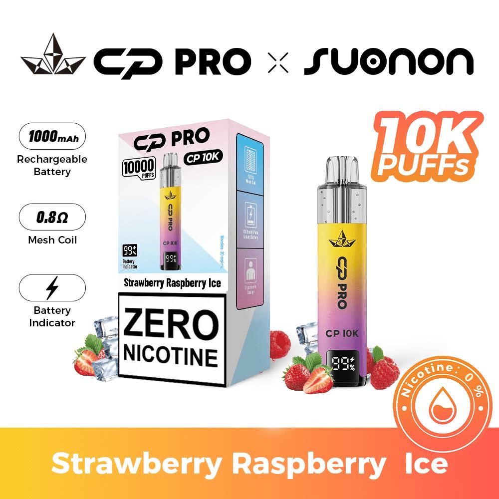 CP Pro CP10K Zero Nicotine (0mg) Prefilled Kit (Box of 5)