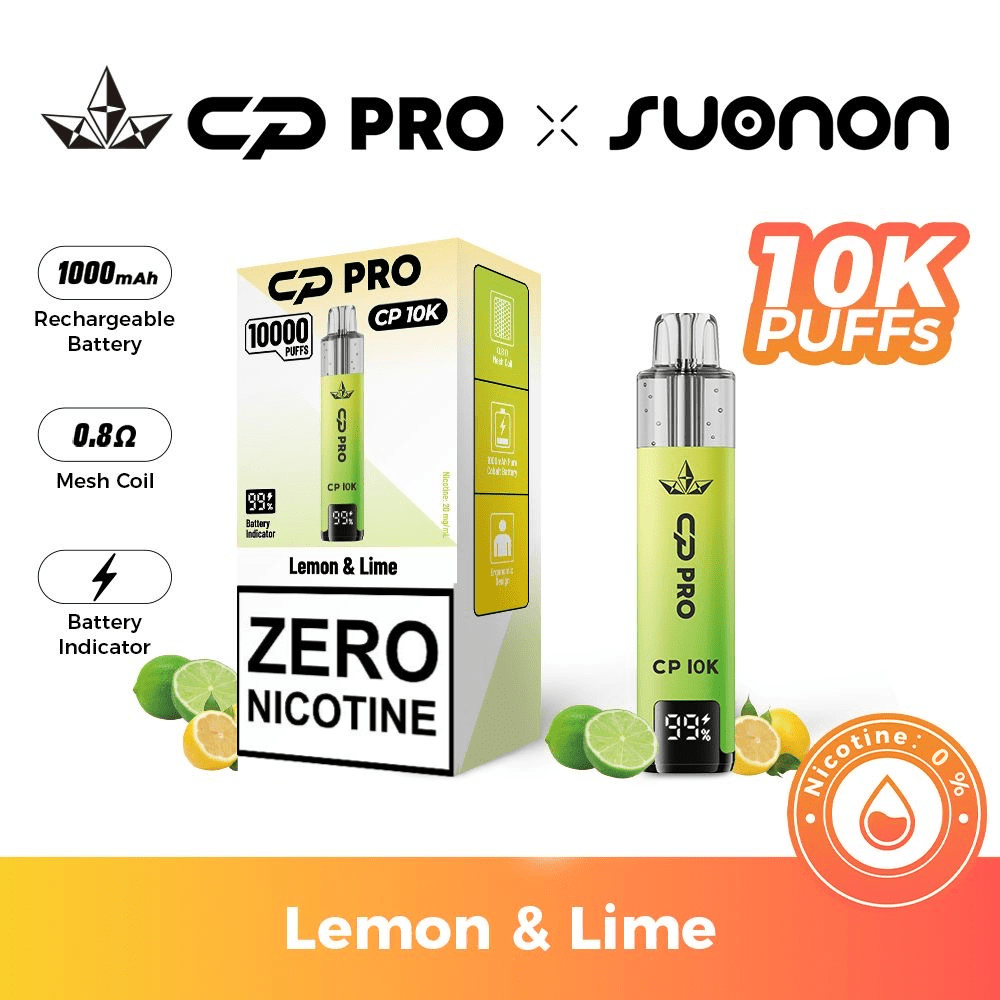 CP Pro CP10K Zero Nicotine (0mg) Prefilled Kit (Box of 5)