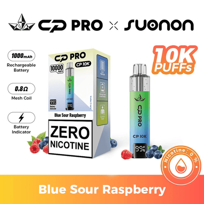 CP Pro CP10K Zero Nicotine (0mg) Prefilled Kit (Box of 5)