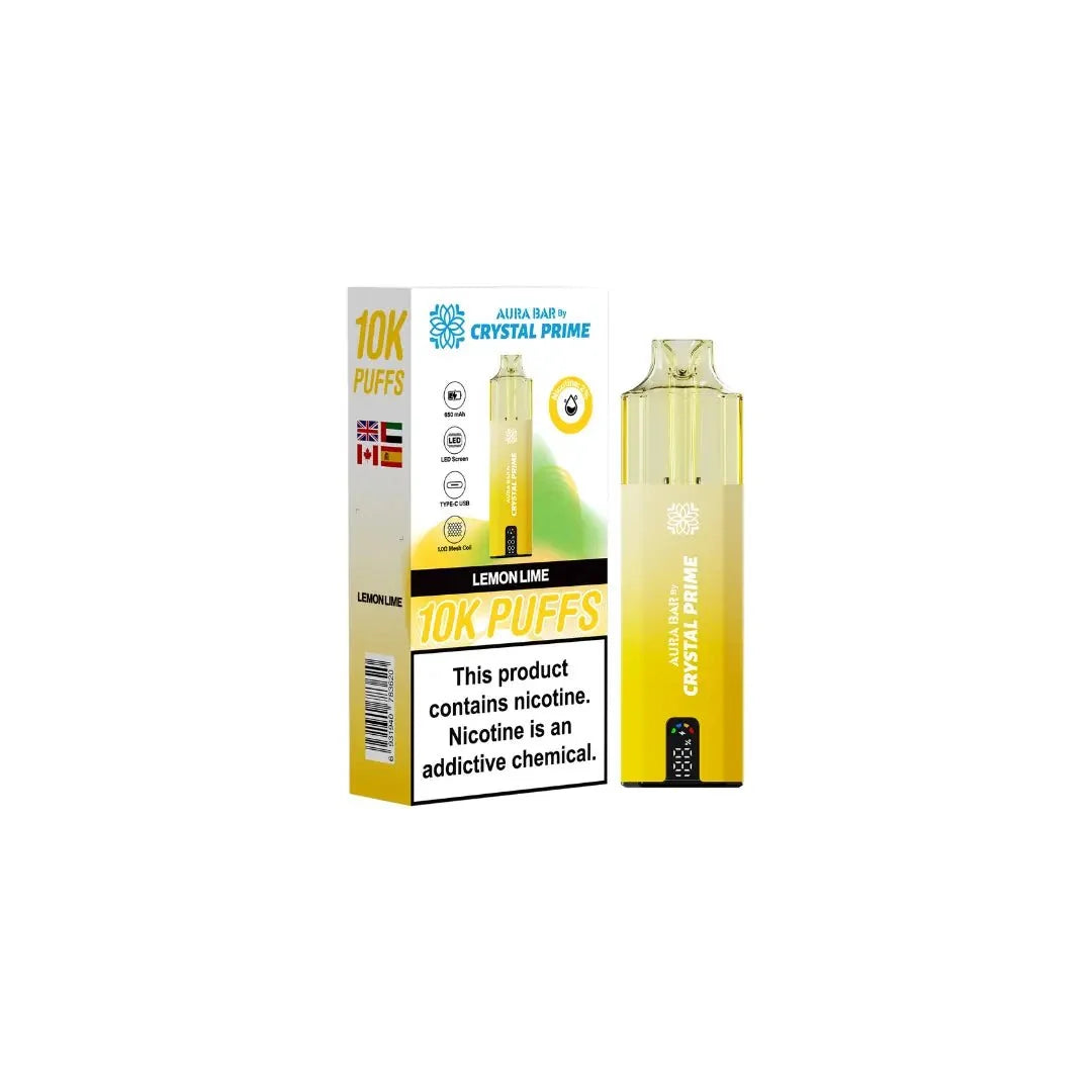 Crystal Prime Aura 10K Prefilled Pod Kit (Box of 5)