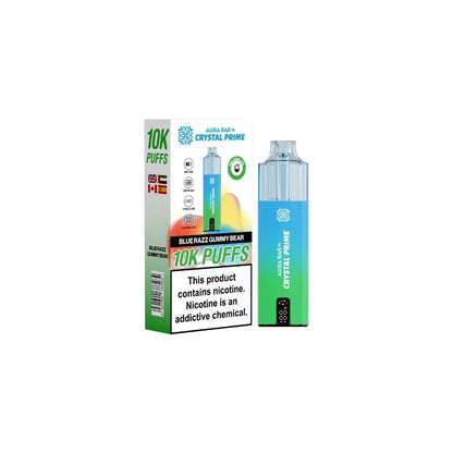 Crystal Prime Aura 10K Prefilled Pod Kit (Box of 5)