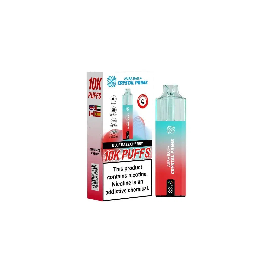 Crystal Prime Aura 10K Prefilled Pod Kit (Box of 5)
