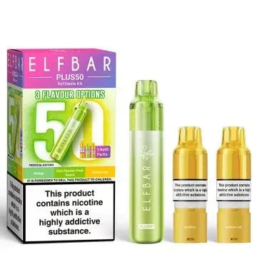 Elf Bar Plus 50 Prefilled Pod Kit (Box of 5)