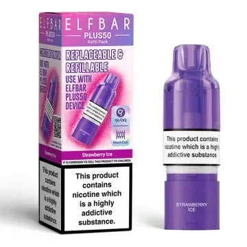 Box of 5- Elf Bar Plus 50 Prefilled Pods