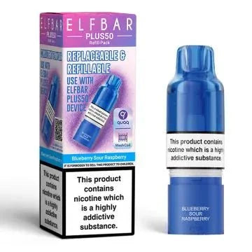 Box of 5- Elf Bar Plus 50 Prefilled Pods