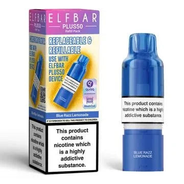 Box of 5- Elf Bar Plus 50 Prefilled Pods