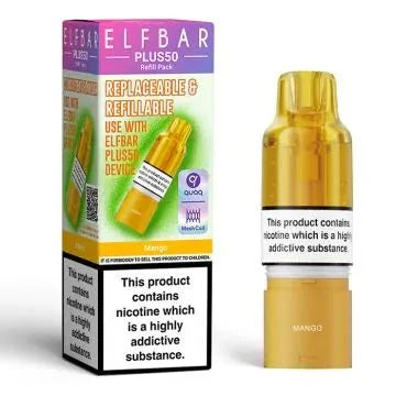 Box of 5- Elf Bar Plus 50 Prefilled Pods