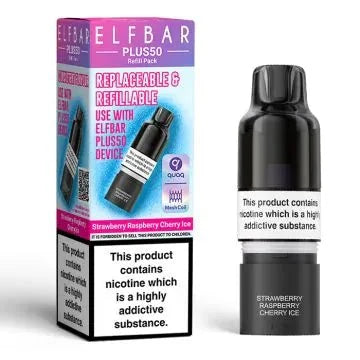 Box of 5- Elf Bar Plus 50 Prefilled Pods