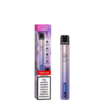 Box of 5 - Elf Bar Pro 600 Prefilled Pod Vape Kit