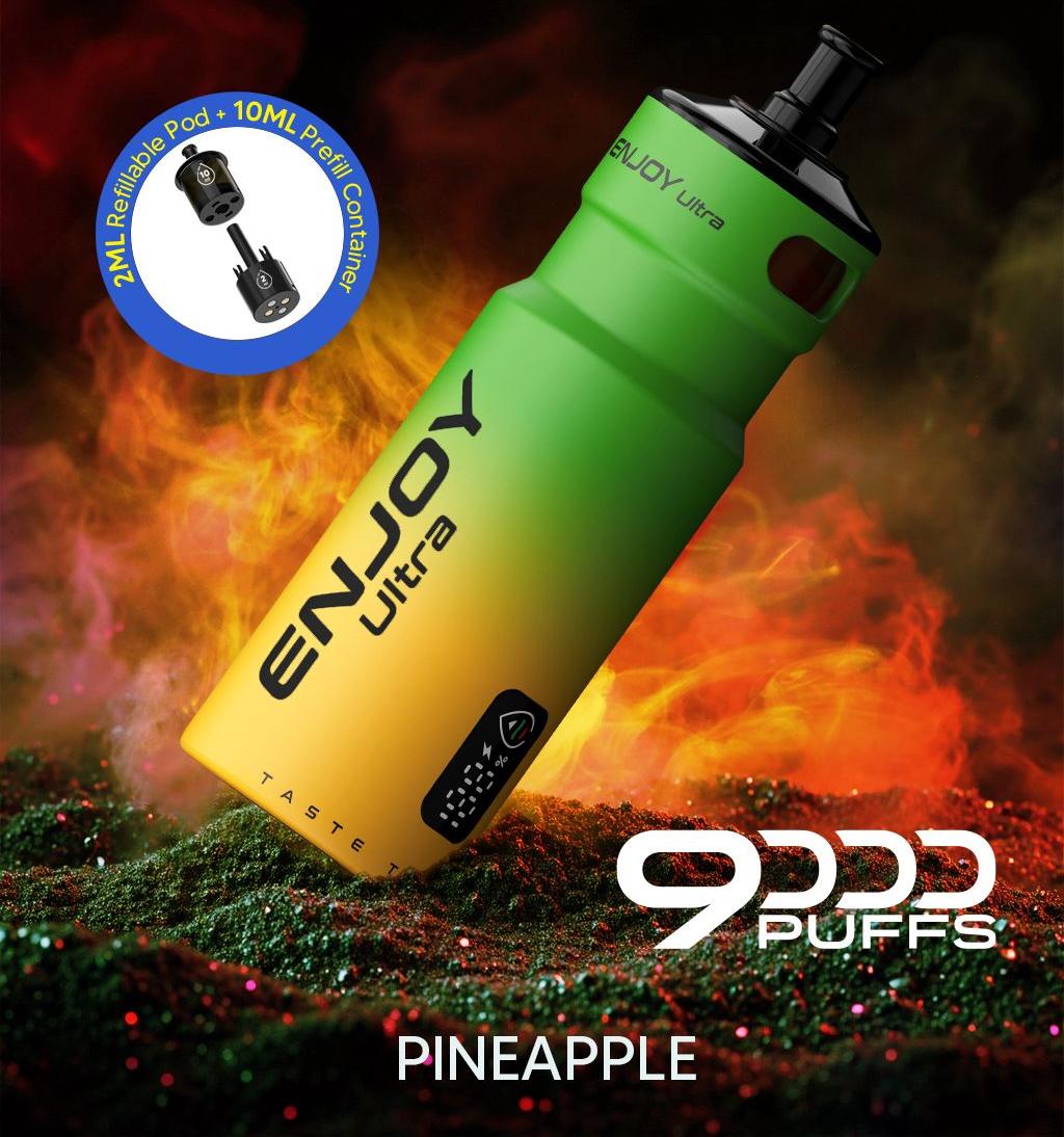 Box Of 5 - Enjoy Ultra 9000 Prefilled Pod Kit