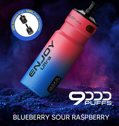 Box Of 5 - Enjoy Ultra 9000 Prefilled Pod Kit