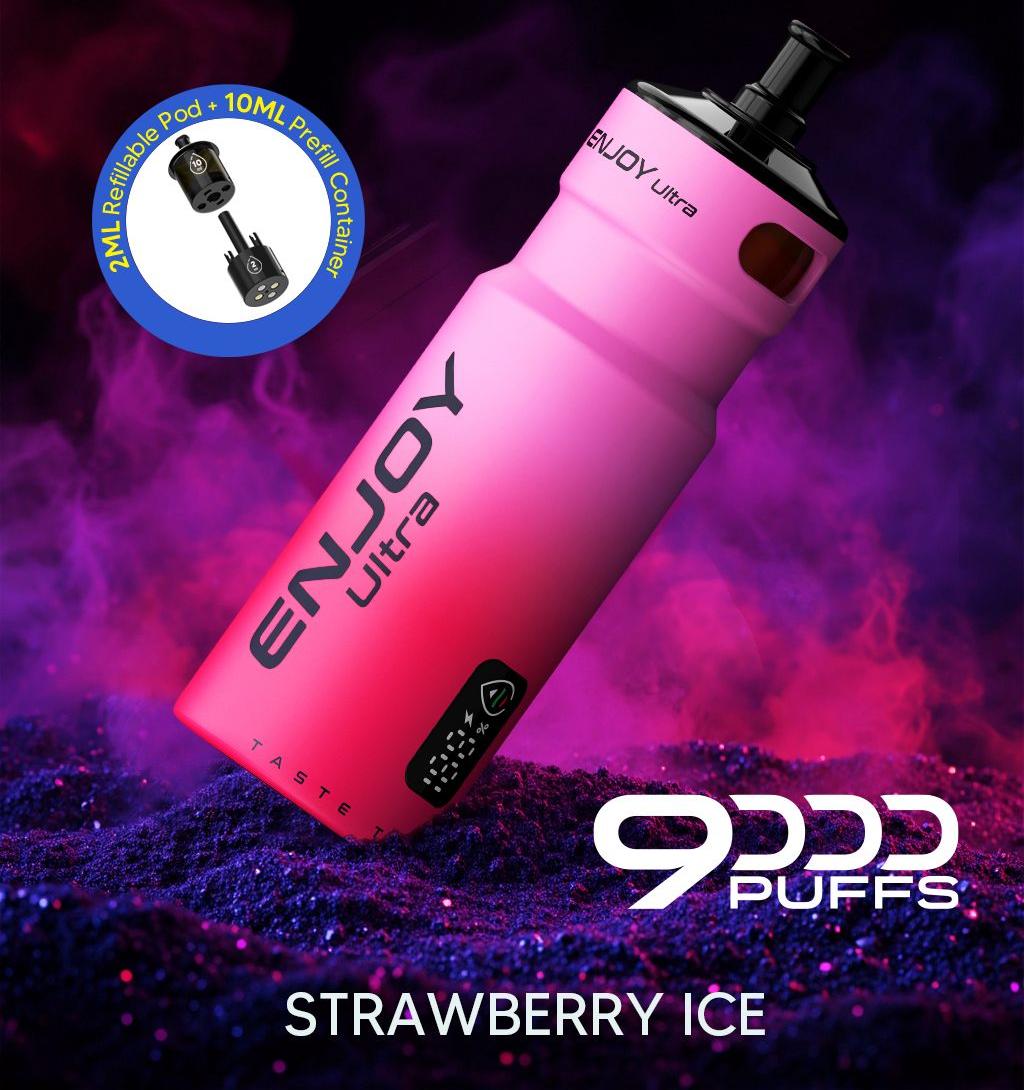 Box Of 5 - Enjoy Ultra 9000 Prefilled Pod Kit