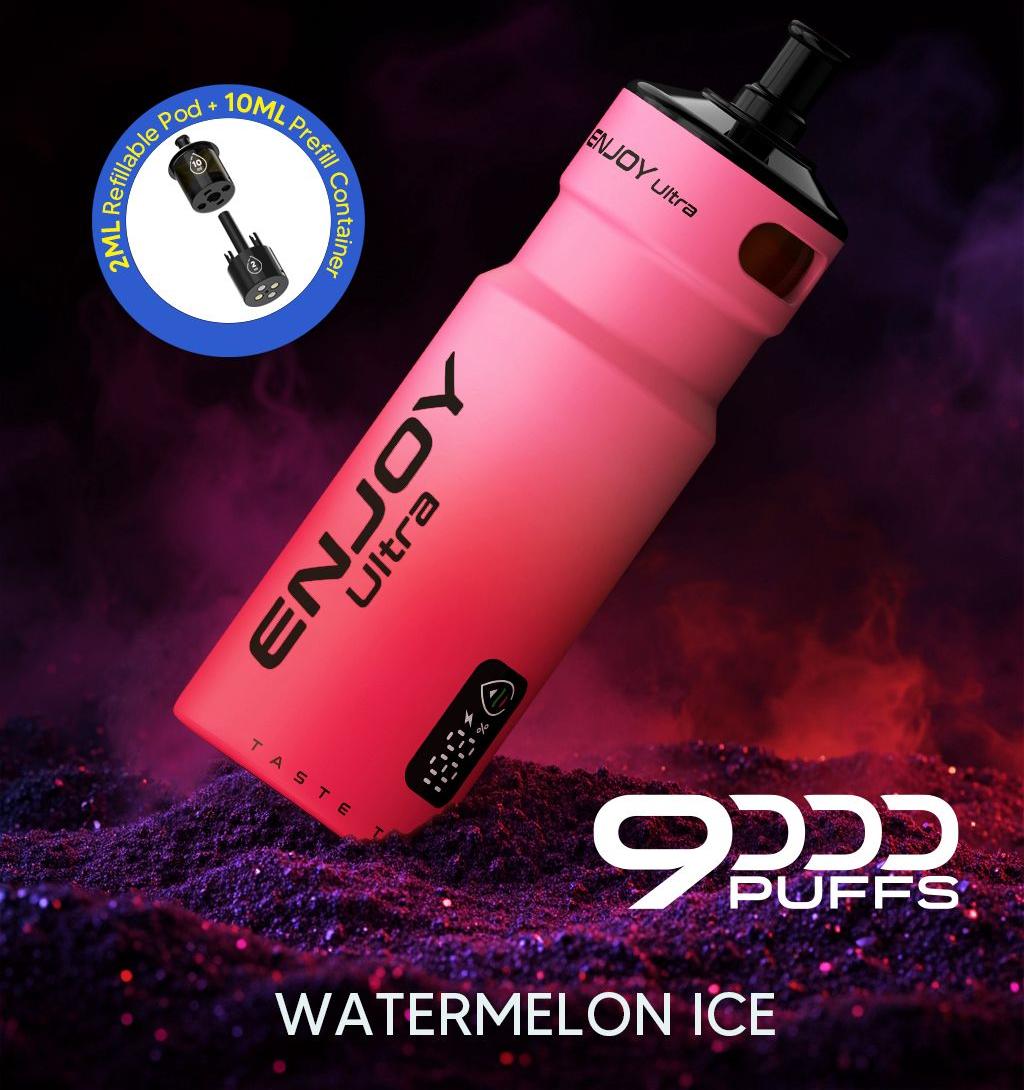Box Of 5 - Enjoy Ultra 9000 Prefilled Pod Kit